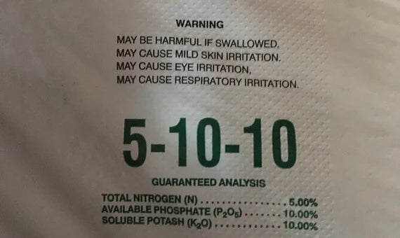 FERTILIZER 50 LB 5-10-10
