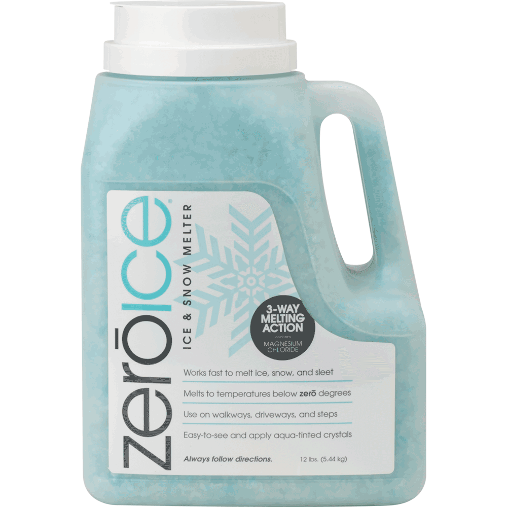 ZERO ICE ICE & SNOW MELTER 12 LB JUG