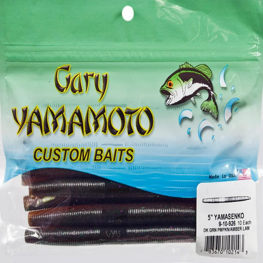 GARY YAMAMOTO BAITS YAMASEKO CIN RED BLUE