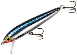 REBEL TRACDOWN MINNOW 2.5" SLICK BLACK MINO