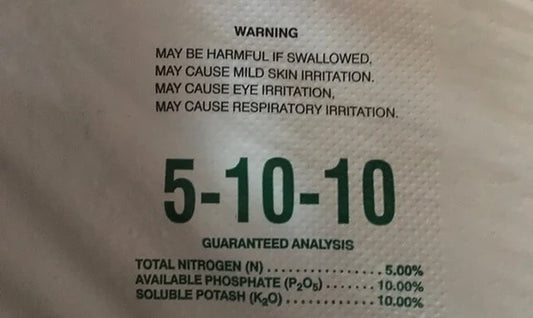 FERTILIZER 50 LB 5-10-10