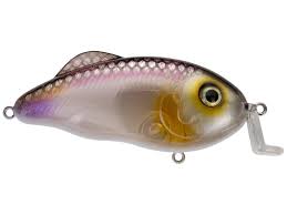STRIKE KING HYBRIDHUNTJRSHLW 1/2oz CLEARWATER MINNOW