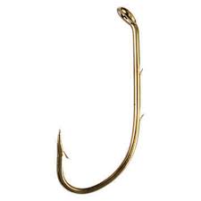 EA Baitholder 2Slice Offset, #1 Bronze 10pk