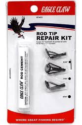 EA Rod Tip Repair Kit, Glue Black