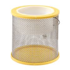 Frabill Cricket Cage, Yellow/Silver