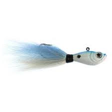 Spro Bucktail Jig, 4oz Spearing Blue 1pk