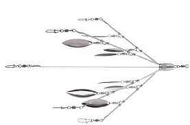 Shanes Baits Domina8or, Heavy Wire 5 Arm