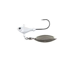 FISH HEAD SPIN 1/4OZ PEARL WHITE FLASH