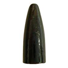 BULLET WEIGHTS WORM WEIGHT 1/16oz BLACK 5PK