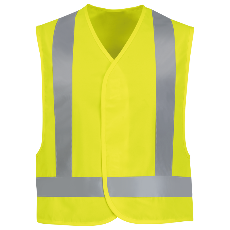 HIS-VIS SAFETY VEST W/ STORAGE POUCH