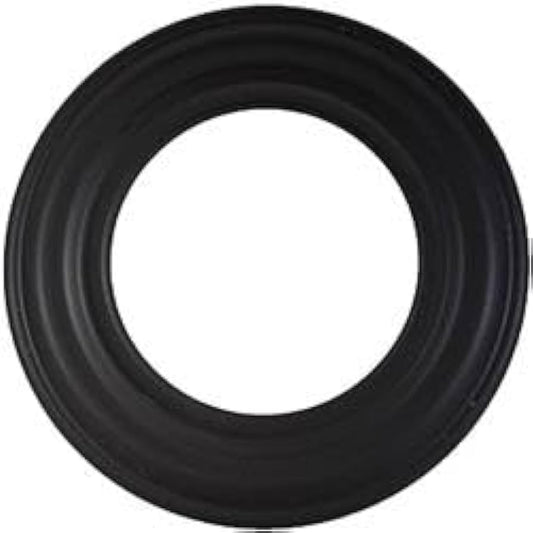 BLACK STOVE PIPE 8" TRIM COLLAR