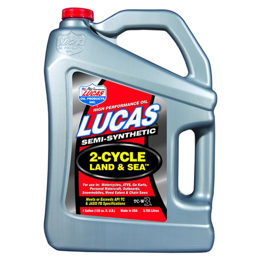 LUCAS SEMI SYNTHETIC 2-CYCLE LAND & SEA 1 GAL