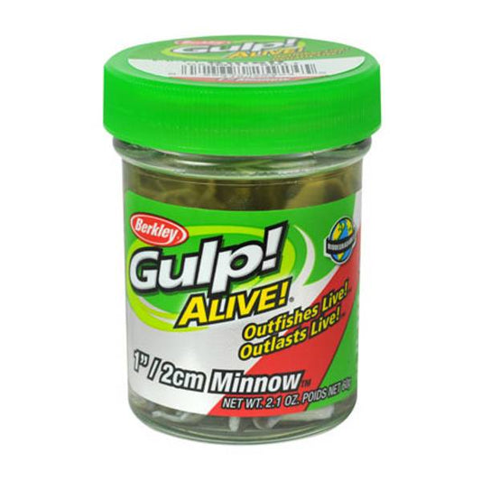 BERKLEY GULP ALIVE MINNOW ARTIFICIAL BAIT