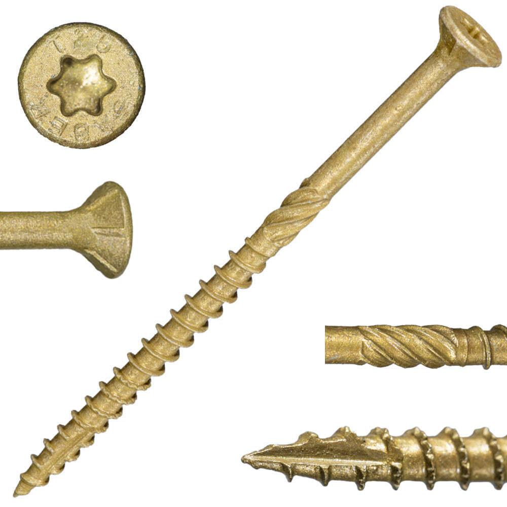 SABER DRIVE STAR DECK SCREWS 10 X 3 - 1/2