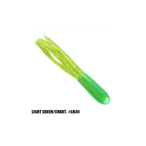 LIT'L HUSTLER CRAPPIE TUBES GREEN 10 PK