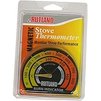 RUTLAND MAGNETIC STOVE THERMOMETER