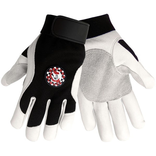 HOT ROD GLOVES GOATSKIN MECHANICS STYLE GLOVES