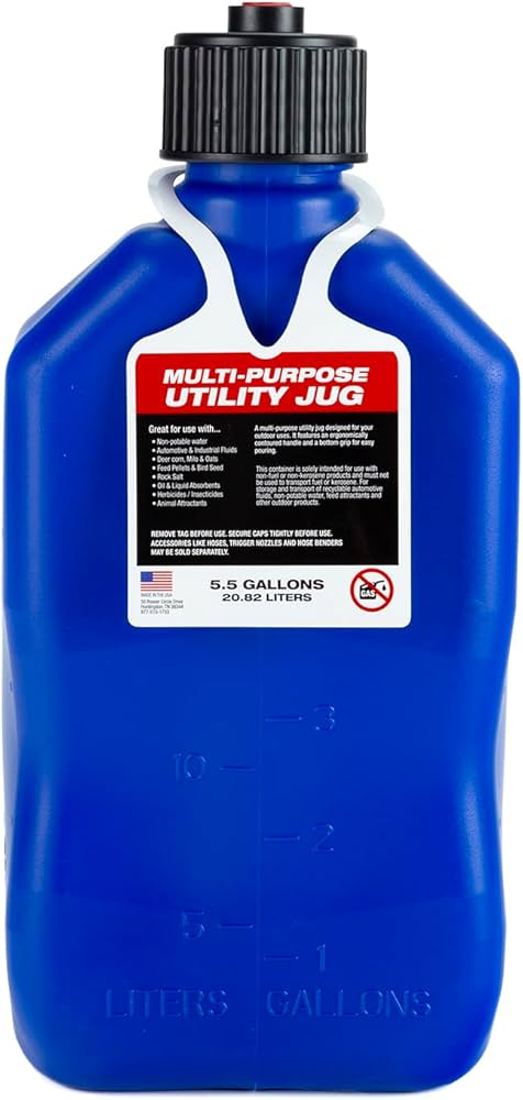 BLUE MULTI PURPOSE UTILITY JUG 5.5 GALLON
