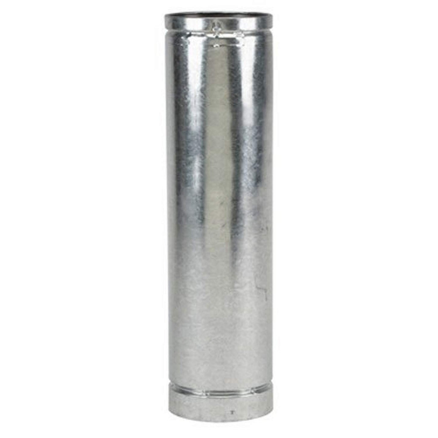 GRAY METAL STOVE PIPE 28G 4X24