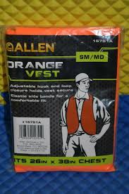 ALLEN ORANGE VEST S/M