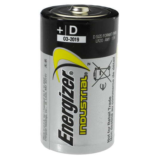 ENERGIZER INDUSTRIAL ALKALINE D BATTERY