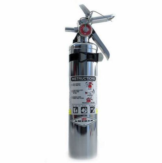 AMEREX CHROME 2.5LB ABC EXTINGUISHER