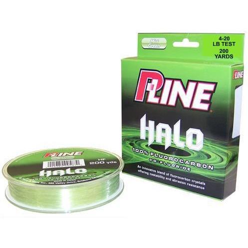 P-LINE HALO FLUOCARBON 8LB MIST GREEN