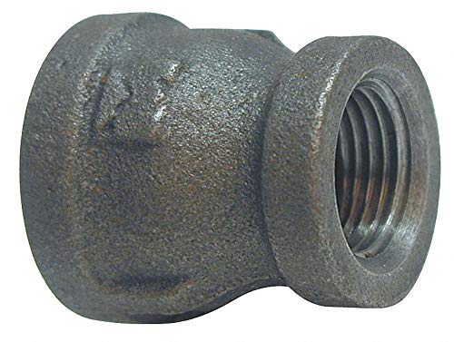 BLACK IRON 1/4" X 1/8" REDUCING COUPLING