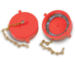 RED CAP AND CHAIN 1-1/2 '