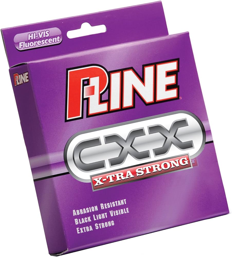 P-LINE CXX XTRA STRONG 12LB HI-VIS FULORESCENT