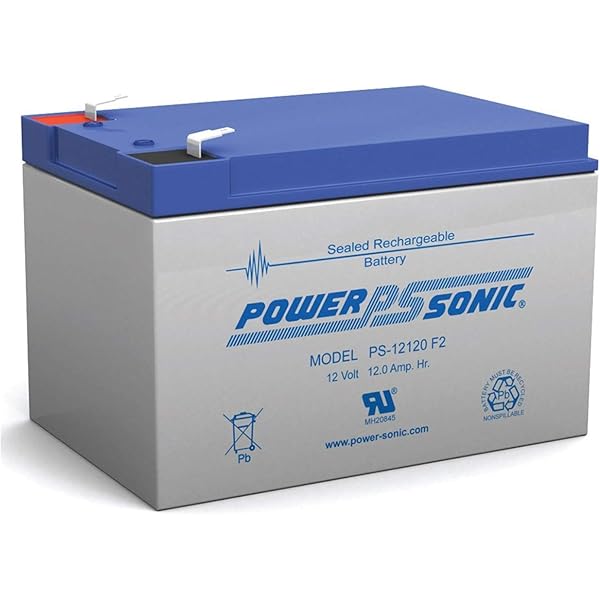 POWERSONIC 12V 12AH BATTERY PS-12120F2