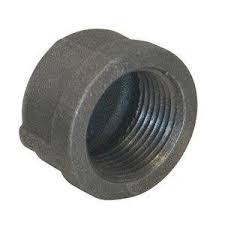 BLACK IRON 1/4" CAP