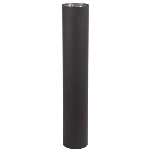 BLACK STOVE PIPE 24G 6X48