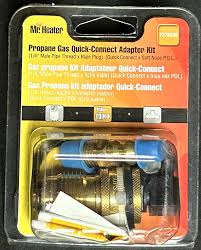 MR HEATER PROPANE GAS QUICK CONNECT ADAPTER KIT