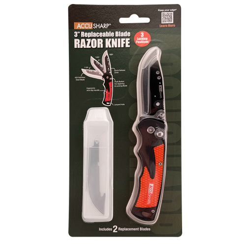 ACCSHARP 3' REPLACEABLE RAZOR KNIFE