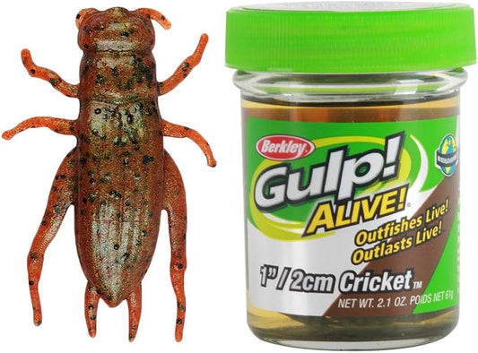 BERKLEY GULP ALIVE CRICKET ARTIFICIAL BAIT