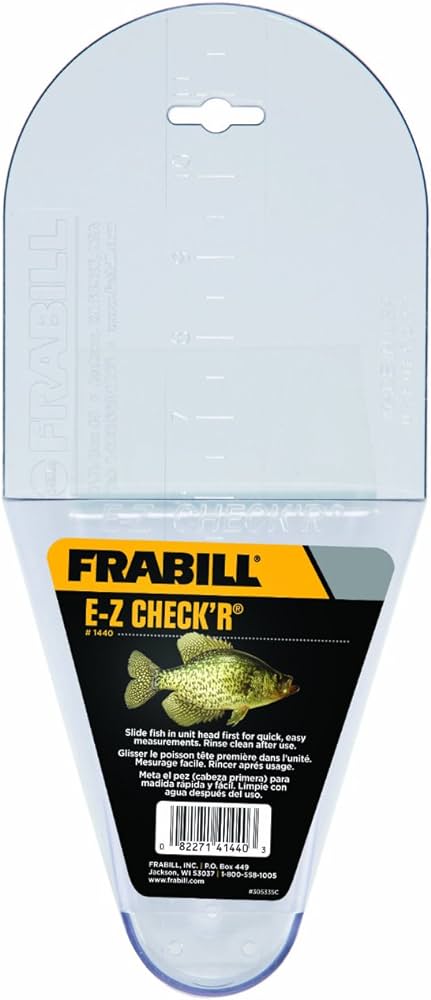 FRABILL E-Z CHECKER FISH RULER