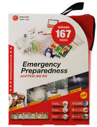 GENUINE FIRST AID EMERGENCY PREPAREDNESS & FIRST AID KIT
