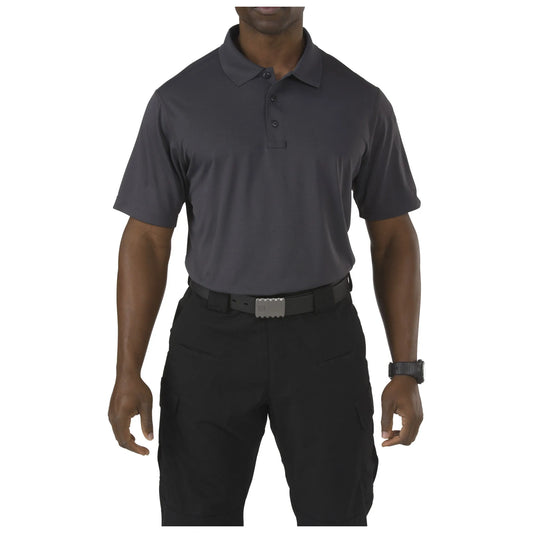 511 MENS CORPORATE PINNACLE POLO CHARCOAL GREY