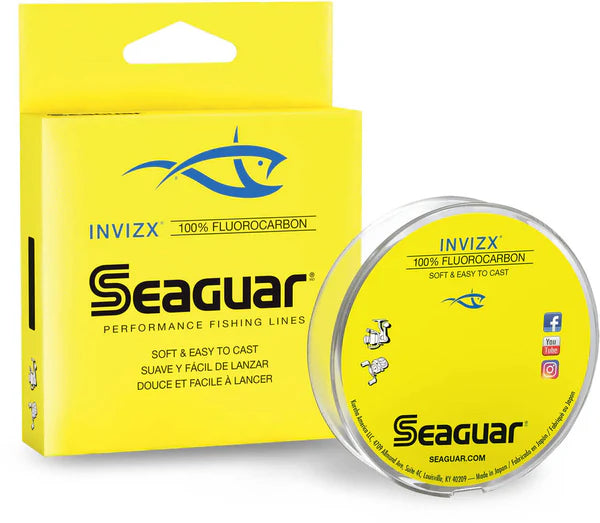 SEAGUAR INVIZX FLUORCARBON 8LB