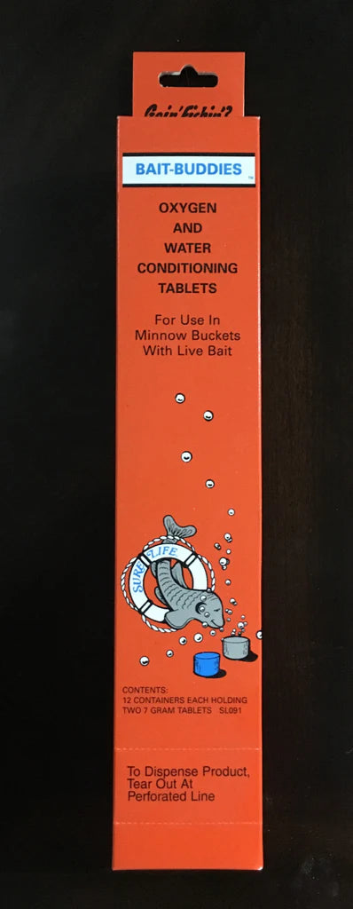 BAIT BUDDIES OXYGEN & WATER CONDITIONING TABLETS