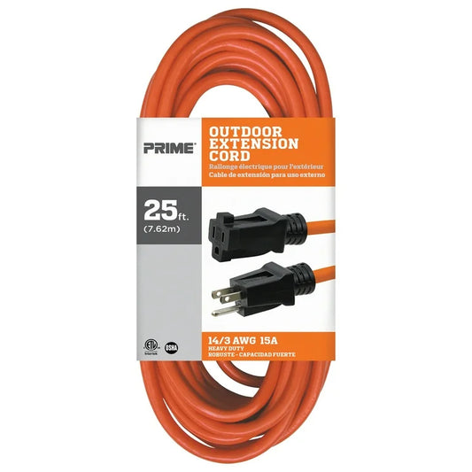 PRIME OUTDOOR EXTENSION CORD 25FT