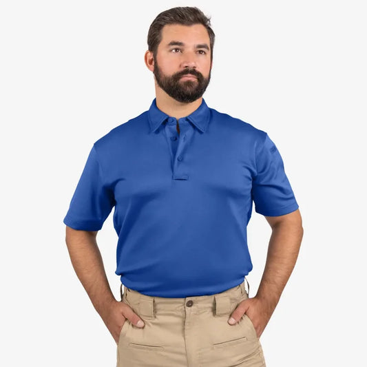 PROPPER MENS SNAG FREE SHORT SLEEVE POLO COLBALT BLUE