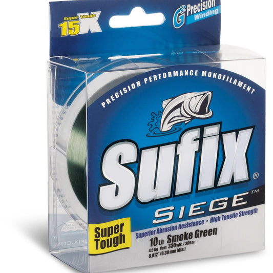 SUFIX SIEGE 20LB SMOKE GREEN